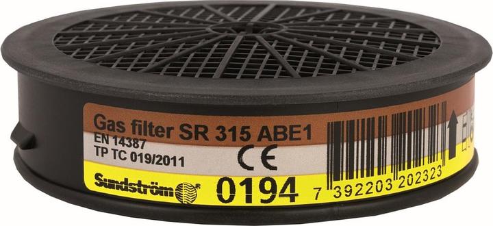 Produktbild Sundström Gasfilter SR 315 ABE1 5 stk (ABE1)