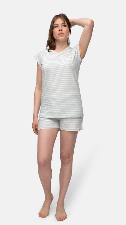 greenjama T-Shirt mit Leinen-Anteil