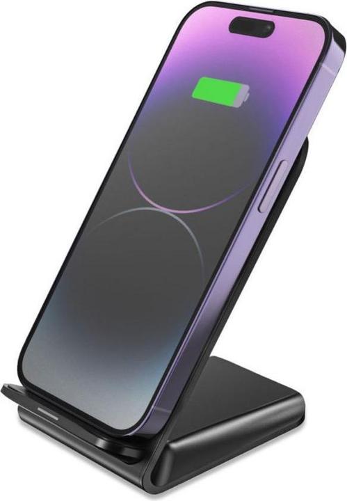 Immagine prodotto Tech-Protect Ładowarka Ładowarka bezprzewodowa Qi15W-S2 Caricatore Wireless 15W Nero (15 W)