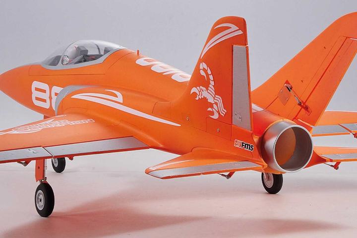 Produktbild FMS Super Scorpion V2 EDF 90 orange - 114cm 8S (Jet)