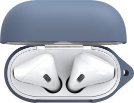 Produktbild Keybudz Elevate Schlüsselanhänger – AirPods 1/2 Silikon-Schutzhülle (Marineblau) (Kopfhörer Tasche)
