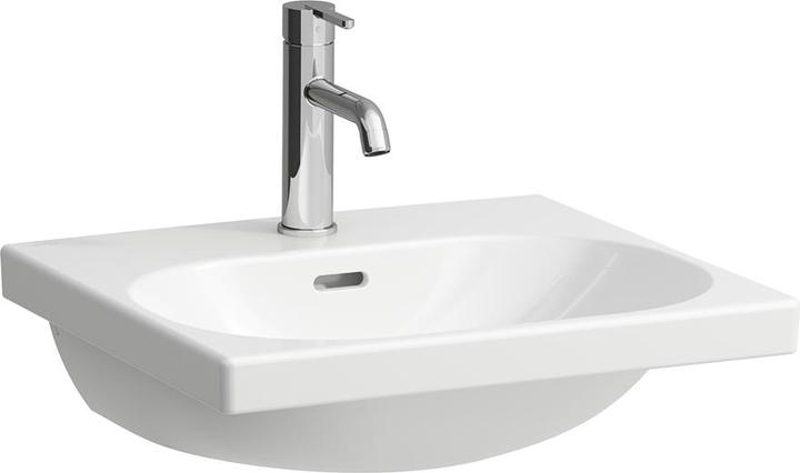 Produktbild Laufen Aufsatzwaschtisch LUA 50x46cm mit Überlauf ohne Hahnloch weiss (460 mm, 500 mm)