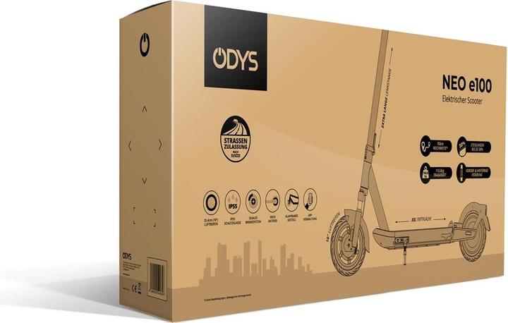 Produktbild Odys NEO e100 Elektro Scooter (20 km/h, 95 km, 500 W)