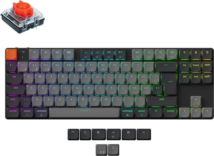 Immagine prodotto Keychron K1 QMK V6 (CH, Senza fili, Cablato)