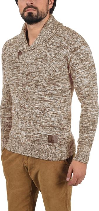 Immagine prodotto Solid Phil Maglione In Maglia Grossa Pullover Maglieria Da Uomo Con Collo A Scialle In Cotone 100% (XL)