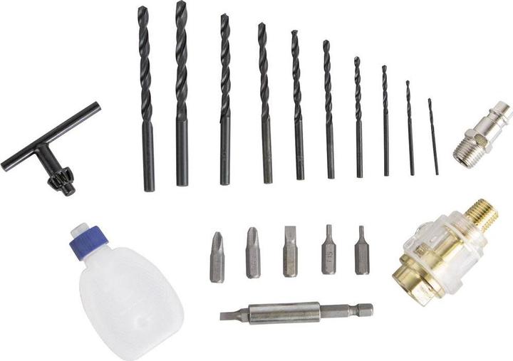 Actual product image Scheppach Air Drill Accessories Set (Electrical connection)