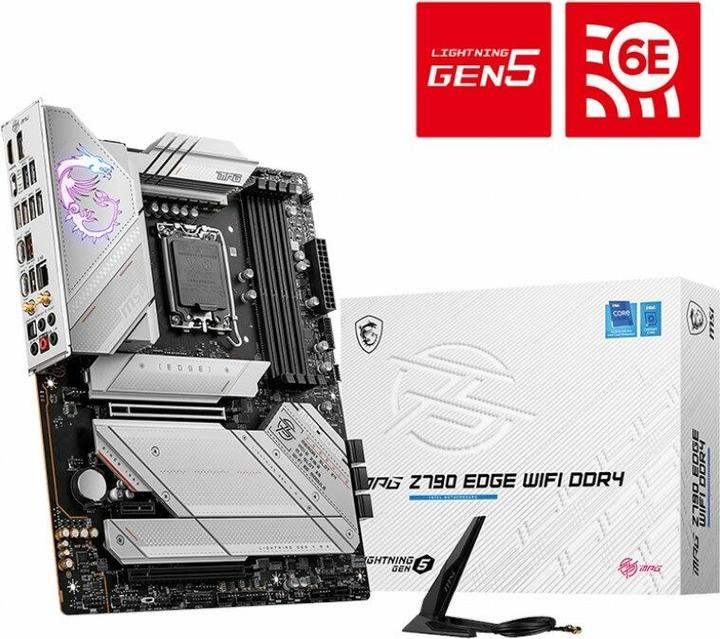 Actual product image MSI MPG Z790 EDGE WIFI DDR4 (LGA 1700, Intel Z790, ATX)