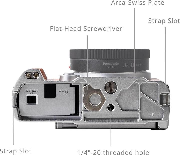 Image du produit SmallRig 5052 L Poignée de forme pour Panasonic LUMIX S9 (Édition limitée orange) (Poignée)