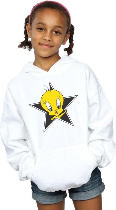 Produktbild Looney Tunes Tweety Pie Star Kapuzenpullover Mädchen (128)