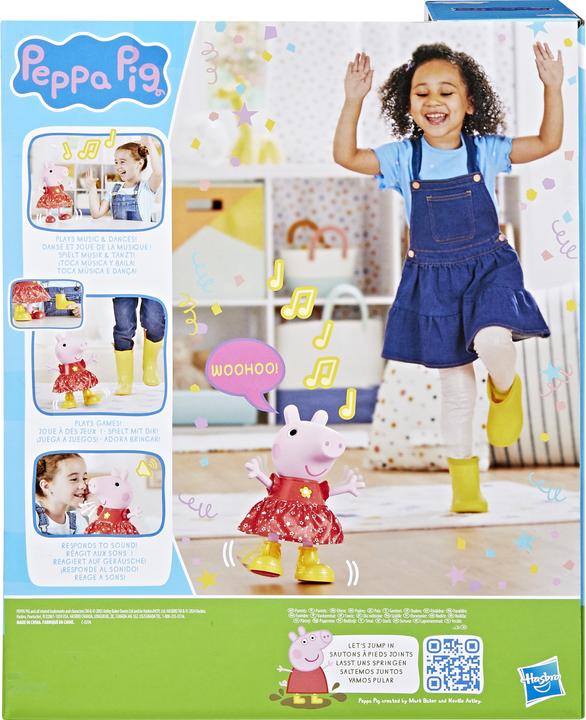 Actual product image Hasbro Peppa Pig Peppa's mud puddle party doll
