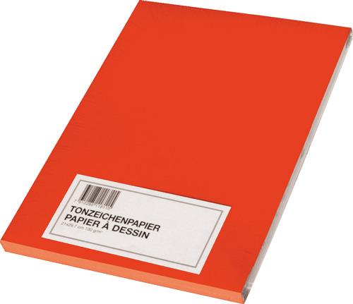 Immagine prodotto Scaldia Carta da disegno argilla A4, 130 g/m², 100 pezzi, rosso chiaro (130 g/m², 100 x, A4)