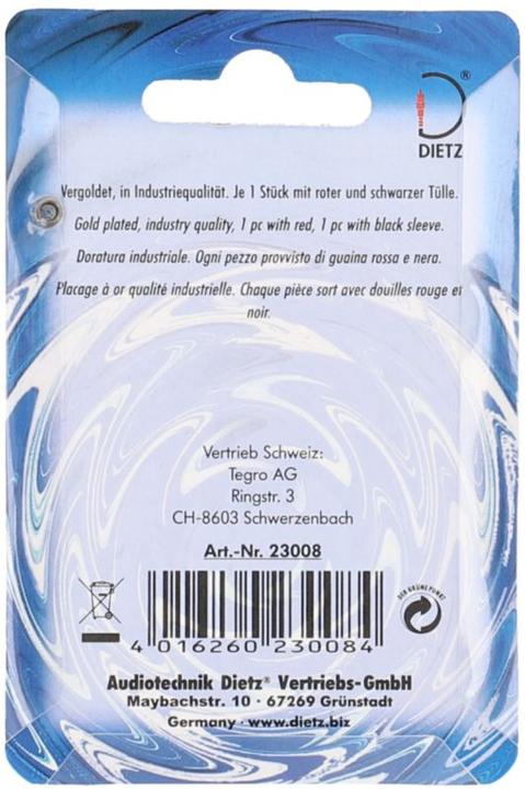 Produktbild Dietz Gabel für 20mm² Kabel