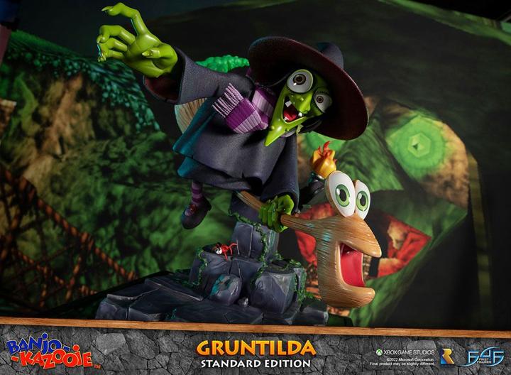 Actual product image First 4 Figures Banjo-Kazooie statuette Gruntilda 40 cm