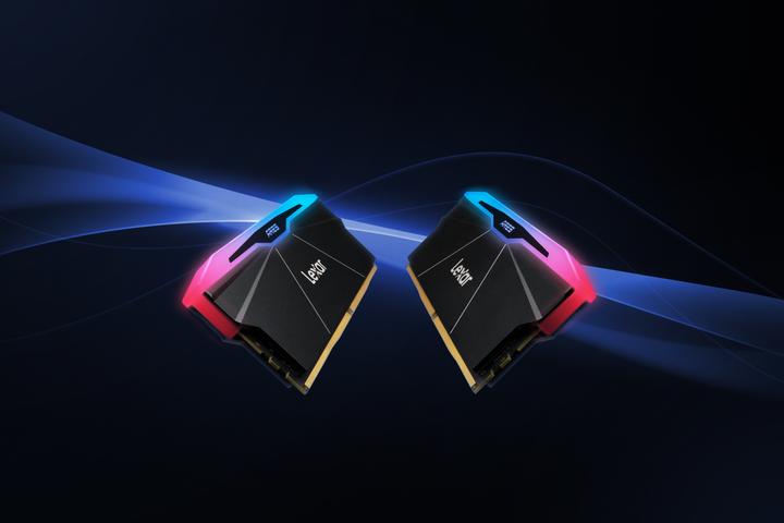 Image du produit Lexar Kit Barrettes mémoire 32Go (2x16Go) DIMM DDR5 Ares RGB 6000MHz (Noir) (2 x 16GB, 6000 MHz, RAM DDR5, U-DIMM)