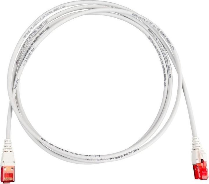 R&M Patchkabel Cat 6A, U/UTP, 3 m, Grau (U/UTP, CAT6a, 3 m)