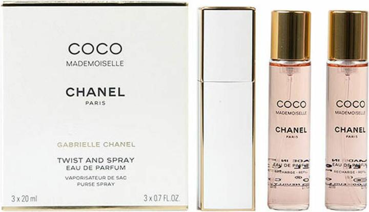 Produktbild Chanel Coco Mademoiselle Eau De Parfum Twist and Spray 1+2 Refills (Eau de Parfum, 60 ml)