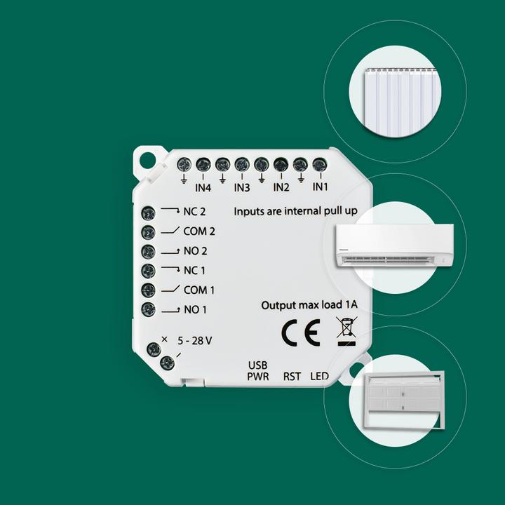 Image du produit Frient Module IO (Zigbee) (Actionneur analogique)