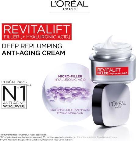 Image du produit L'Oréal Paris Revitalift Filler HA (50 ml, Crème de jour)