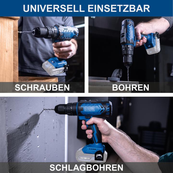 Produktbild Scheppach Akku-Schlagbohrschrauber C-CD45-X (DIY) (Akkubetrieb)