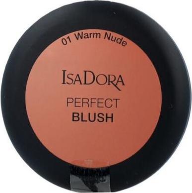 Actual product image Isadora ISADORA Perfect Blush róż w kompakcie 01 Warm Nude 4,5g (01 Warm Nude)