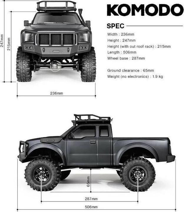 Produktbild Gmade GS01 Komodo (Kit)