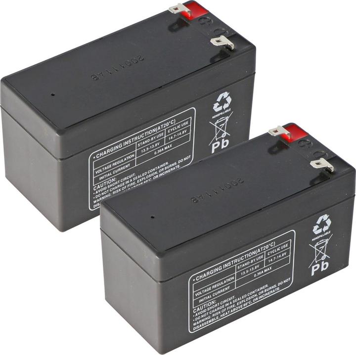 Actual product image AccuCell Battery suitable for Wissner-Bosserhoff (Linet) hospital bed Multicare Image 3 Type 8214-3040 (Device specific, 1200 mAh)