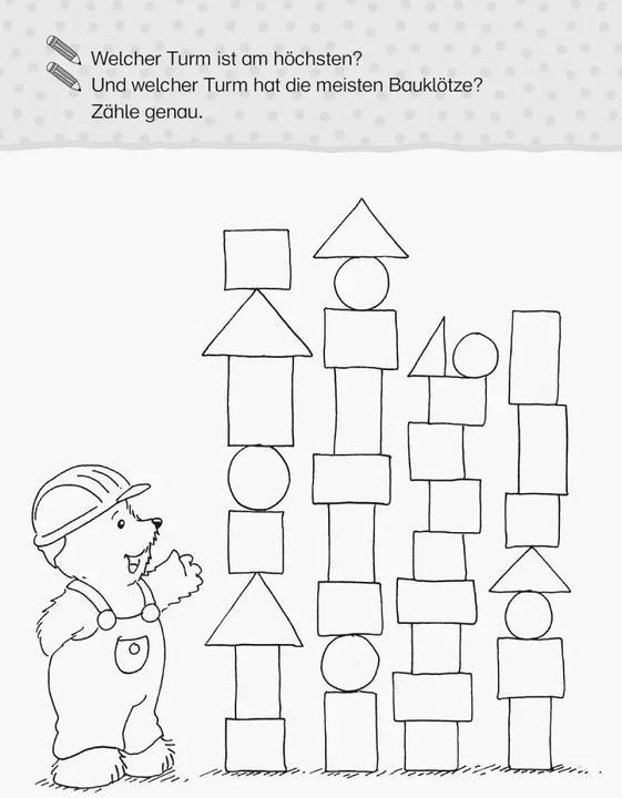 Produktbild Ravensburger Mein Kindergarten-Block: Farben, Formen, Logik (Deutsch, Britta Zimmermann, Anja Lohr, Christine Pätz, 2023)