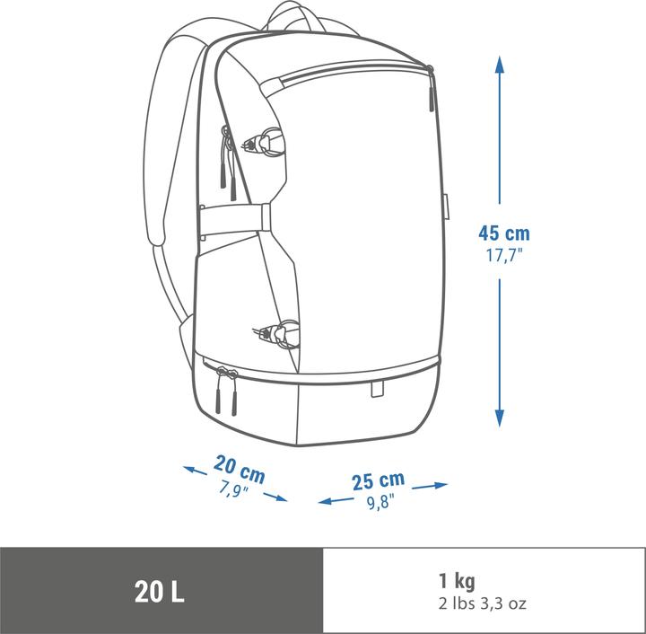 Image du produit Quechua NH ARPENAZ 500 (20 l)