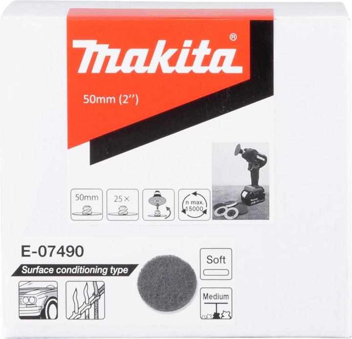 Image du produit Makita Disque en non-tissé souple-grossier 50mm (MOYEN)
