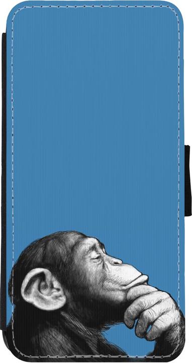 Produktbild PhoneLook Hülle Wallet schwarz Monkey Pop Art (Apple iPhone 11)