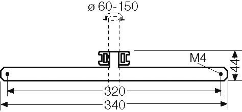 Actual product image Hensel Mast mounting