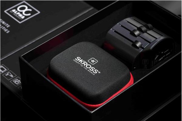 Image du produit Skross Adaptateur de voyage Alpha World, étui rigide inclus