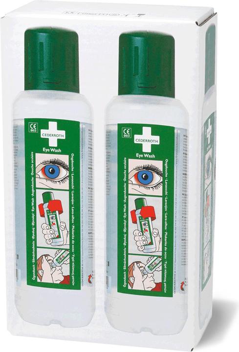 Produktbild Cederroth Augendusche 2 x 500 ml (Erste Hilfe Set Zubehör)