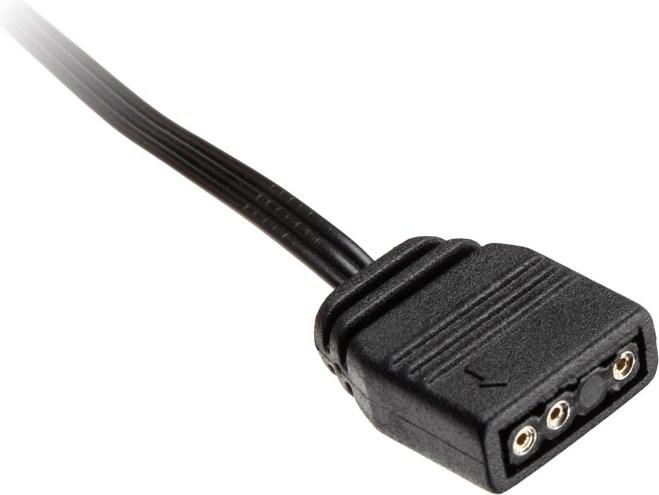Image du produit XSPC Bouchon LED ARGB, G1/4, 5V 3Pin - noir (RGB)