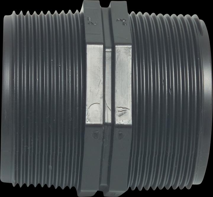Produktbild Bevo Nippel PP 3/4" Aussengewinde 10bar Schwarz