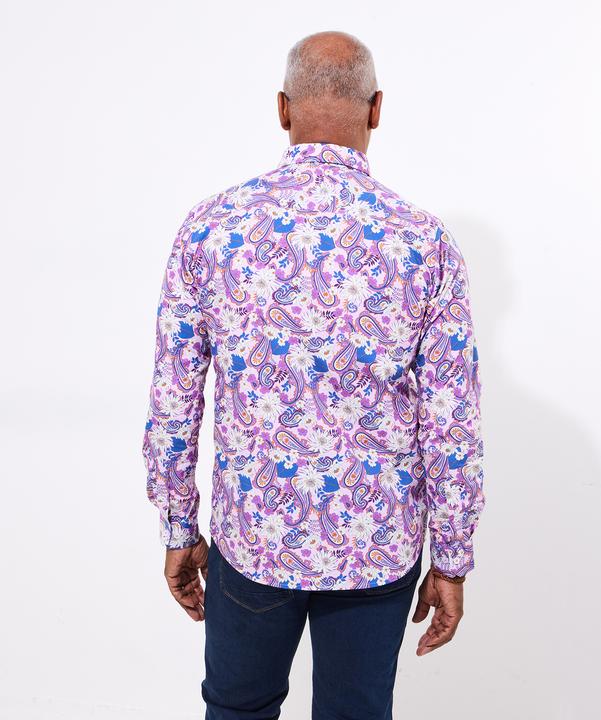 Actual product image Joe Browns Floral Paisley Long Sleeve Shirt (XXL)