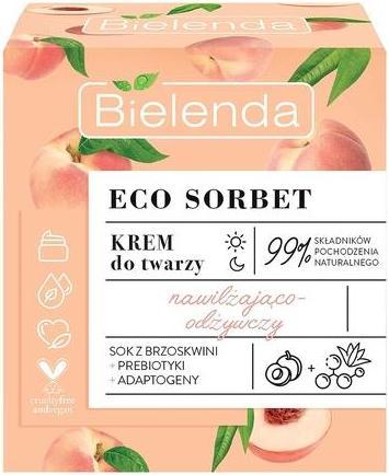 Actual product image Bielenda ECO SORBET Peach Cream Moisturiser 50ml (Body cream, 50 ml)