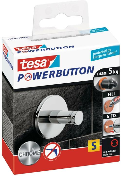 Produktbild tesa Powerbutton Haken Universal