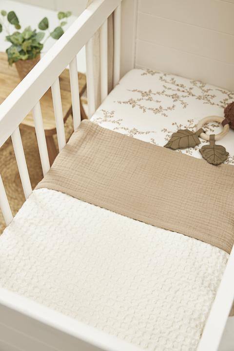Productafbeelding Meyco Baby Wafel Katoenen Babydeken groot - - 100x150cm