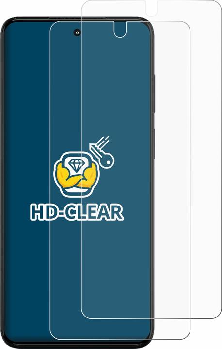 Produktbild BROTECT Schutzfolie Displayschutz Klar (2 Stück, Motorola Moto G82 5G)