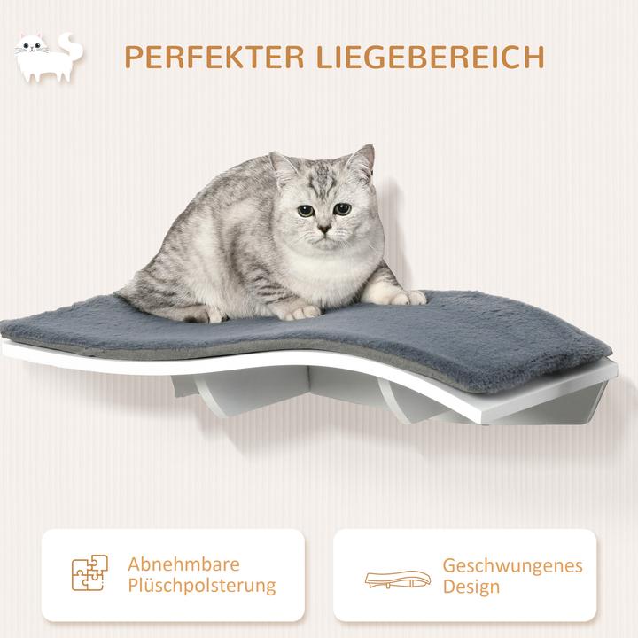 Produktbild PawHut Katzenbett für Wandmontage (Katze)