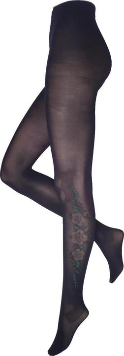 Immagine prodotto Levee Fashion Floral Collant moda, colore 399 nero, taglia 52-54 (60 DEN, 52 - 54)