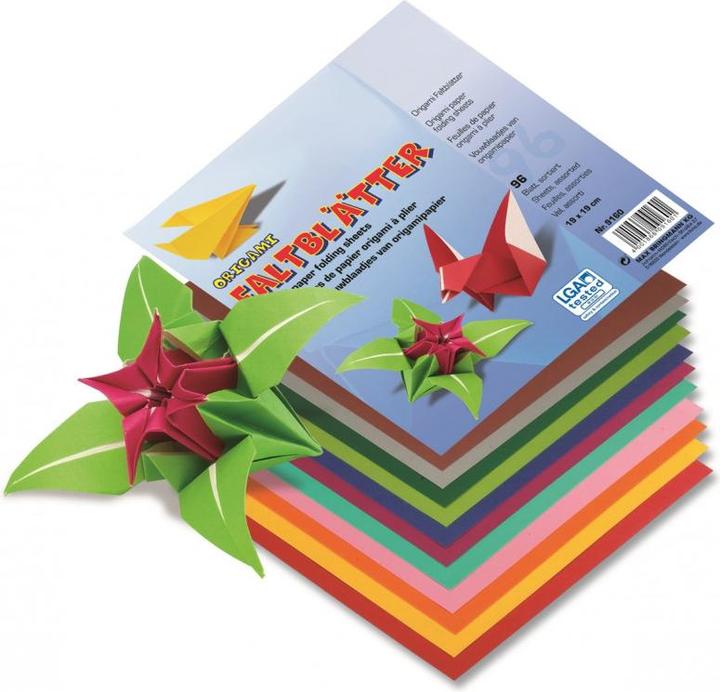 Image du produit Folia 9160 Papier d'art Papier d'art 96 feuilles (80 g/m², 96 x)