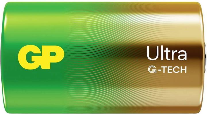 Produktbild GP Batteries Ultra Alkaline Batterie D Mono 1,5V 2er Blister (2 Stk., D)
