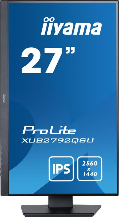 Actual product image iiyama ProLite XUB2792QSU-B5 (2560 x 1440 pixels, 27")