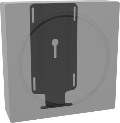 Image du produit Cavus Wandhalterung für Sonos Amp für Sonos Amp Montage vertikal (1 pièce, Installation murale)
