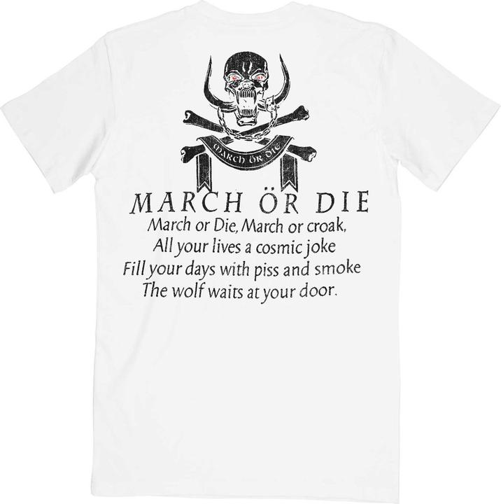 Actual product image Motorhead March Or Die TShirt (S)