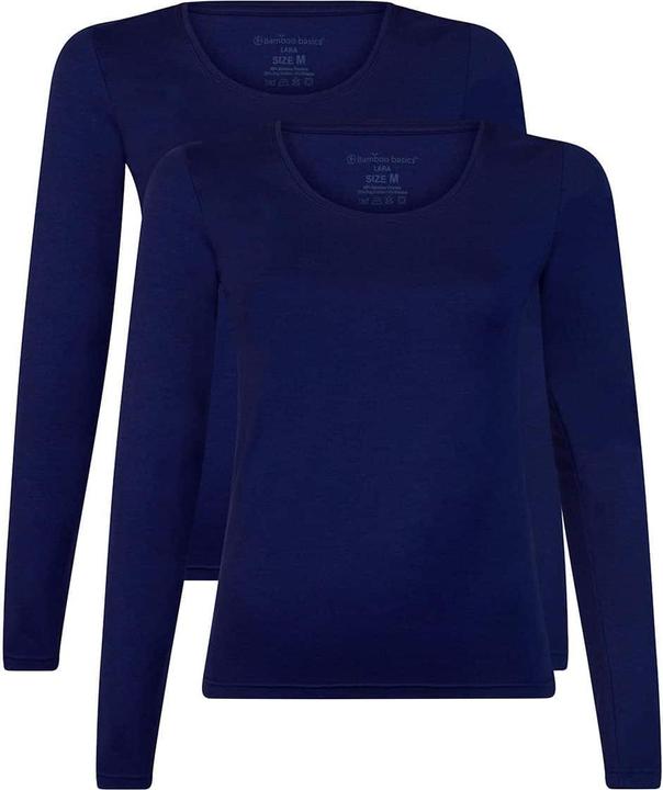 Bamboo Basics Langarm-Shirt Lara (2-Pack) (XXL)