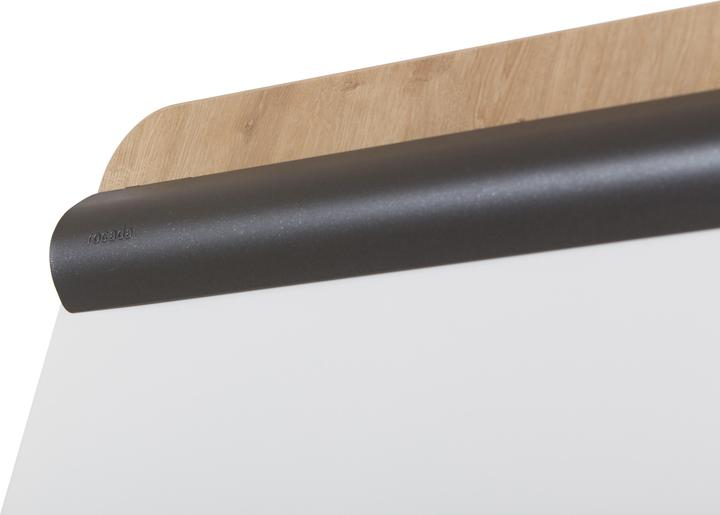 Produktbild Berec Flipchart Design Mobil NAT0618 Holz auf Rollen 69x195cm (69 x 195 cm)