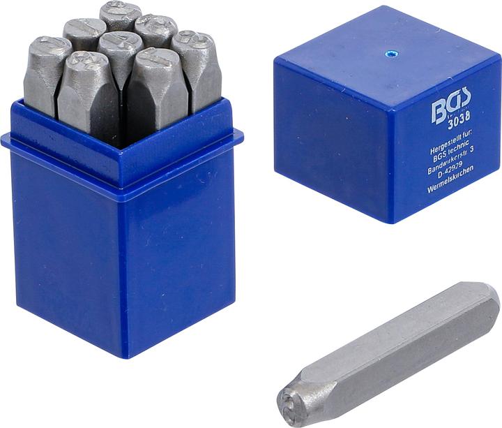 Image du produit BGS Chiffres à frapper 8 mm
